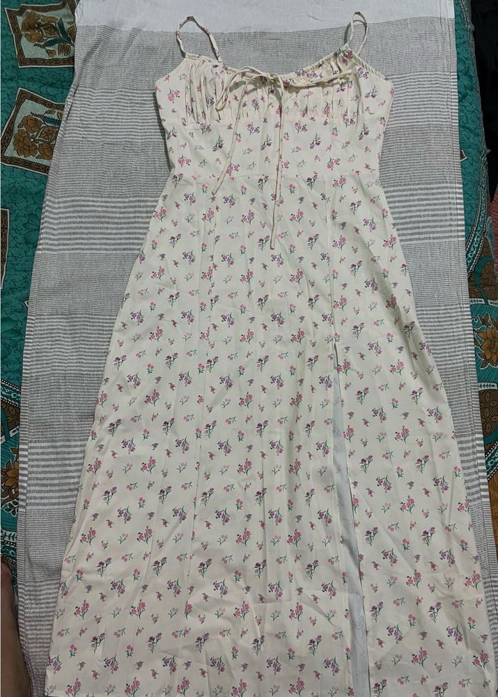 Floral Print Maxi Dress