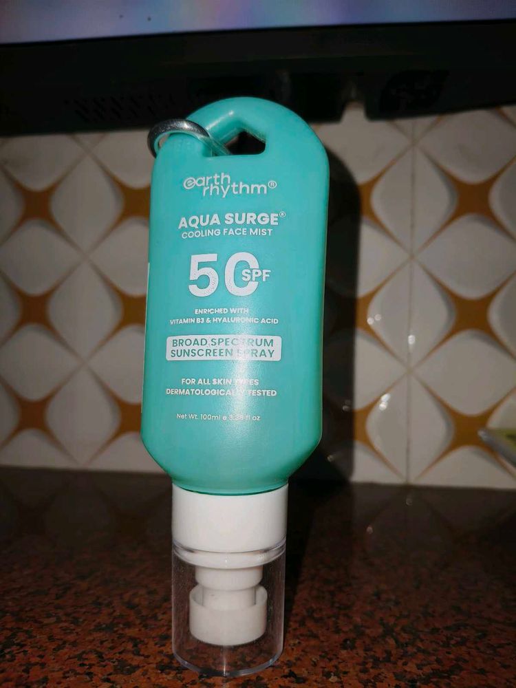 Earth Rhythm Aqua Surge Cooling Face Mist SPF 50