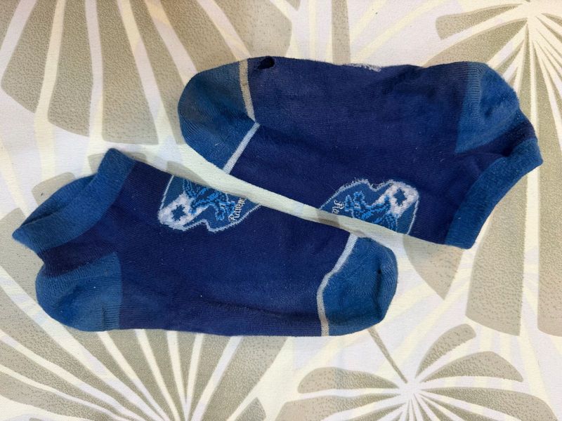 Blue Harry Potter Socks