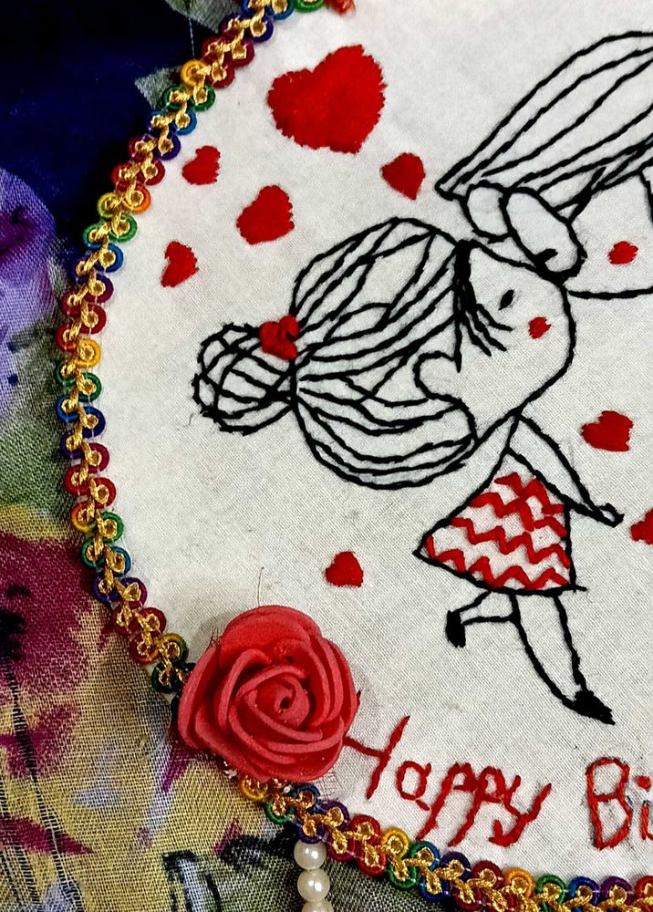 Handmade Embroidered Decor