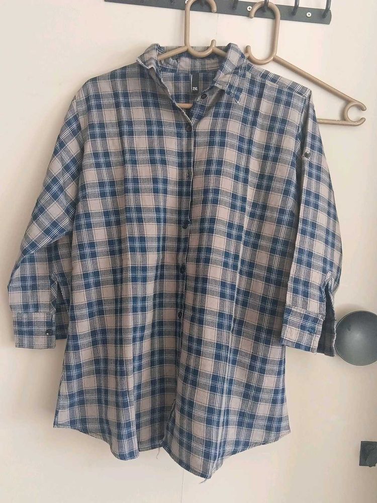 Classic Plaid Long Sleeve Shirt