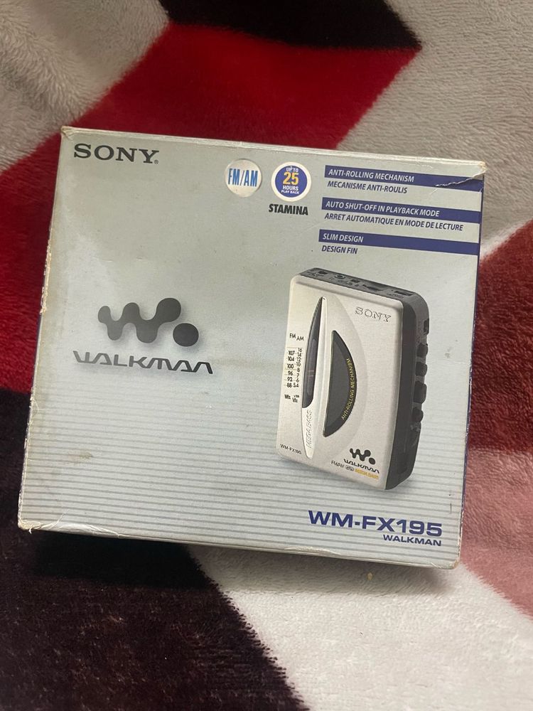 Vintage Sony Walkman WM-FX195 with Box