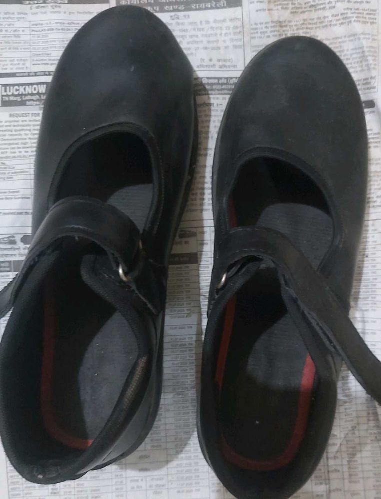 Black Mary Jane Style Shoes