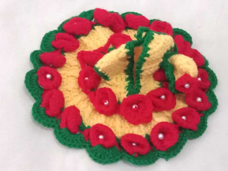 Laddu Gopal Woolen Dresses 0 To 4 No Size