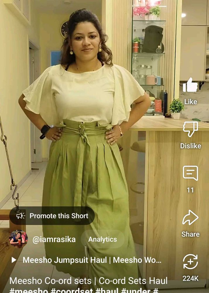 Green Co-ord Set