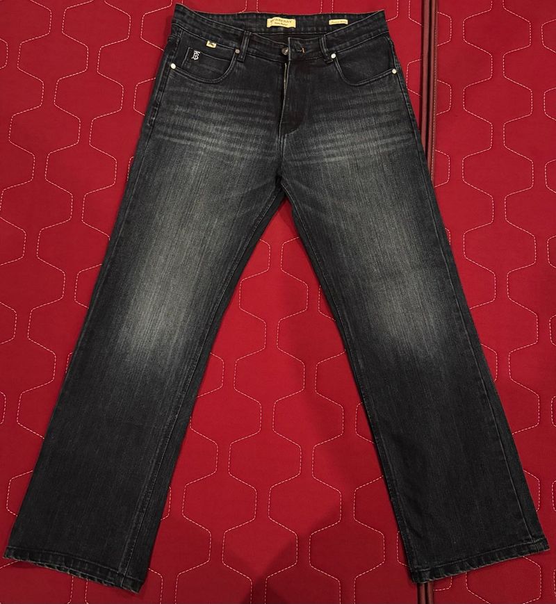 Men's Dark Wash Denim Jeans
