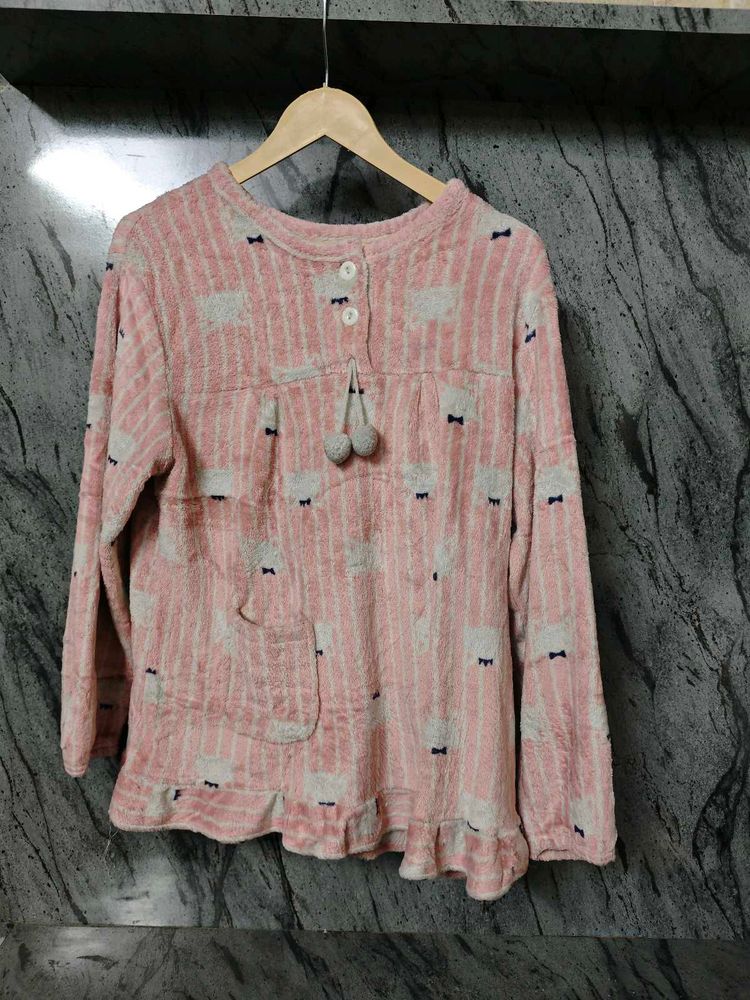 Cute Pink Sheep Top