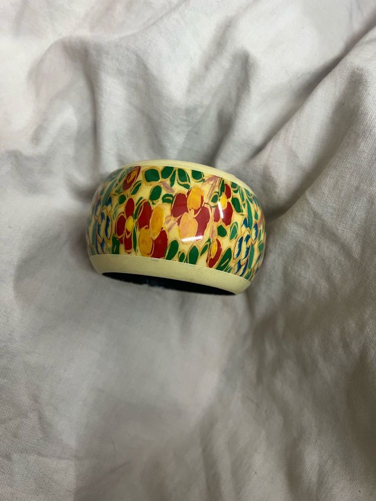 Vibrant Floral Bangle