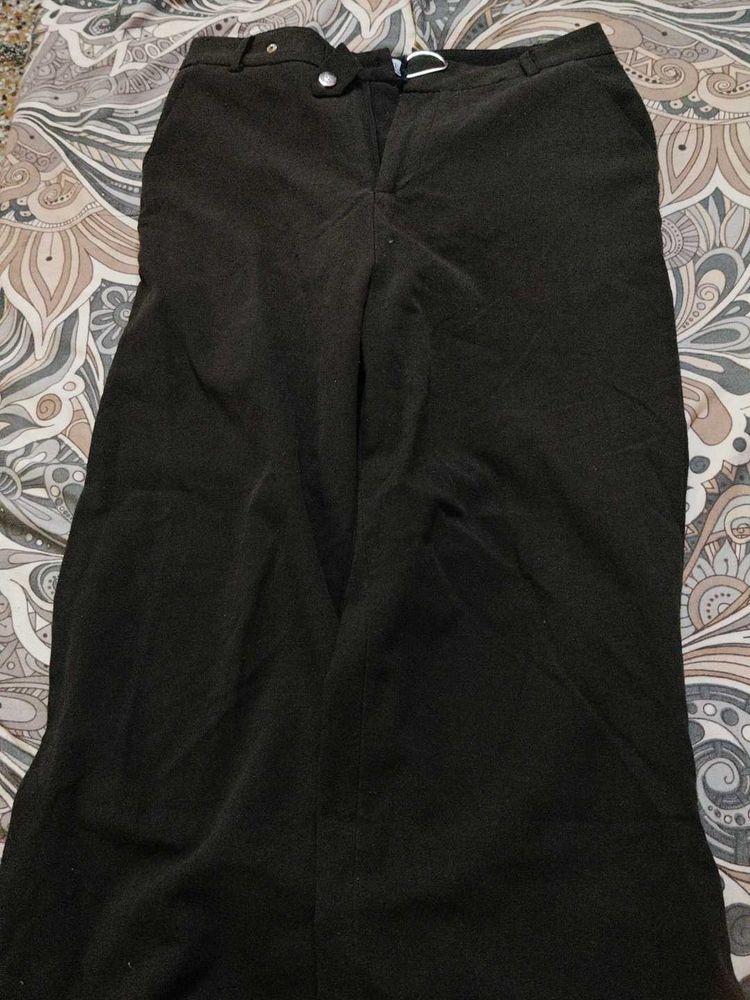 Classic Black Wide Leg Pants