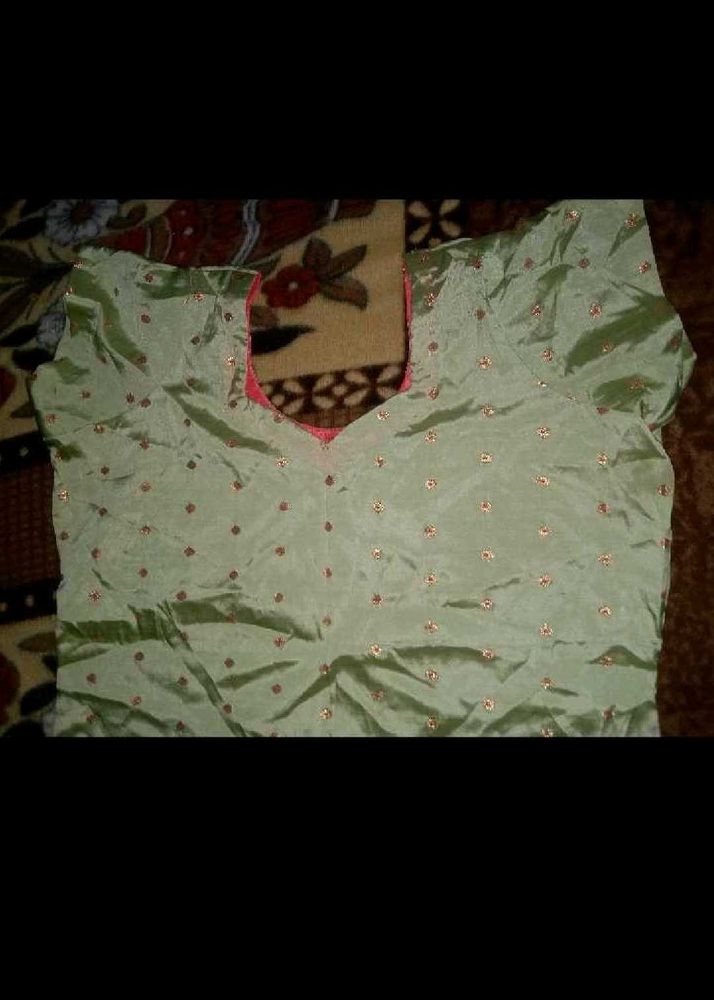 Light Green Embellished suit
