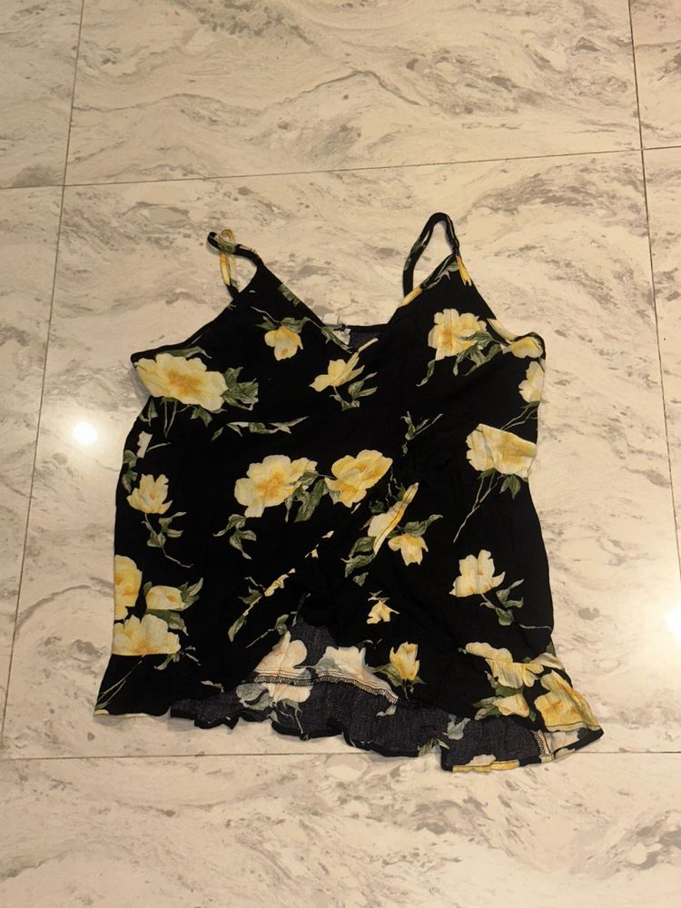 Floral Print Cami Top