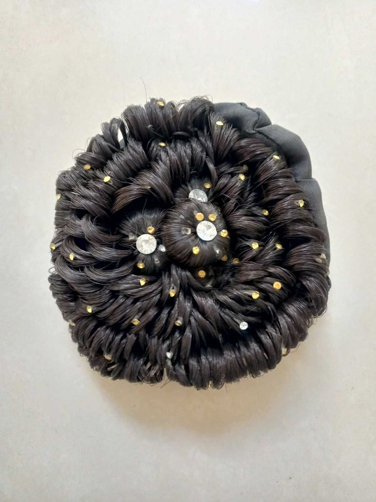 Sparkling Hair Bun Accessory