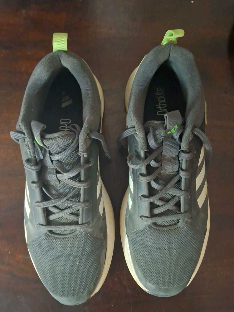 Adidas Grey Running Shoes
