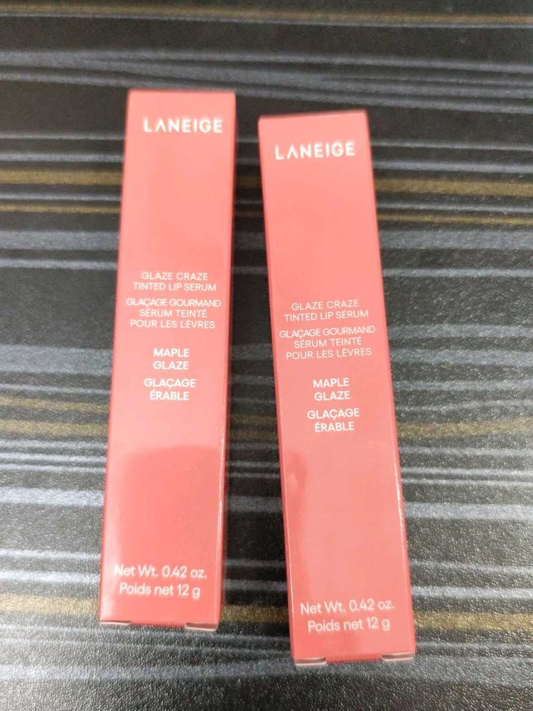 2 Laneige Glaze Craze Tinted Lip Serum