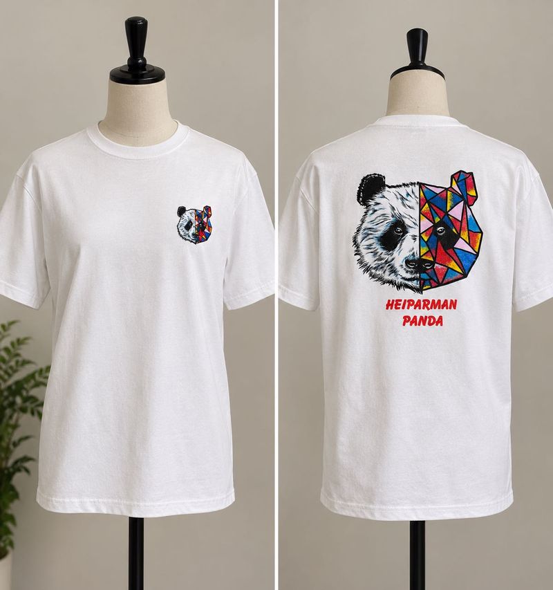 White Panda T-Shirt