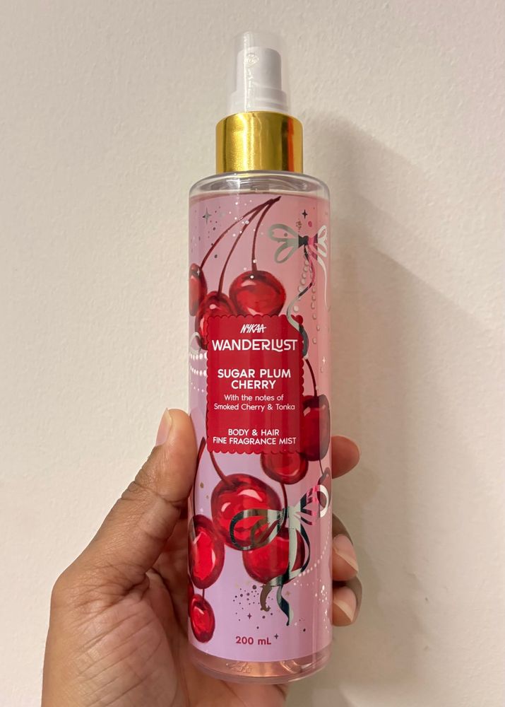 Nykaa Wanderlust Sugar Plum Cherry Mist