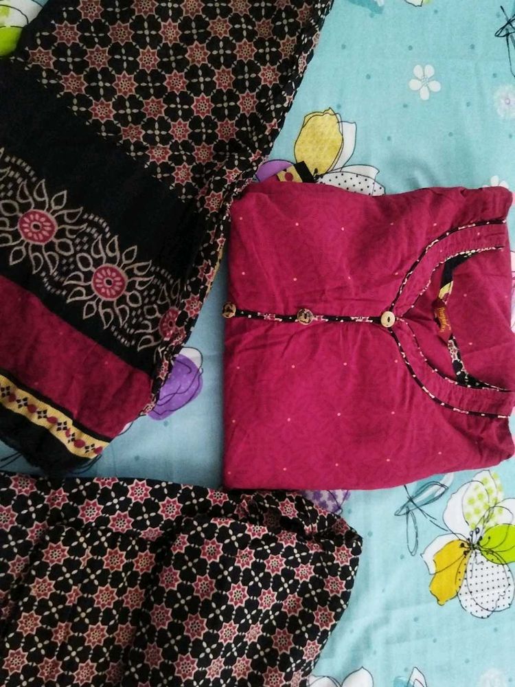 XXL Kurta,Payjama and Dupatta set