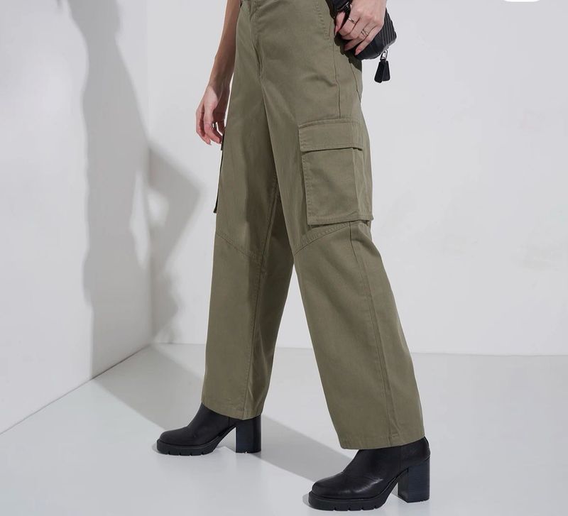 Olive Cargo Pants