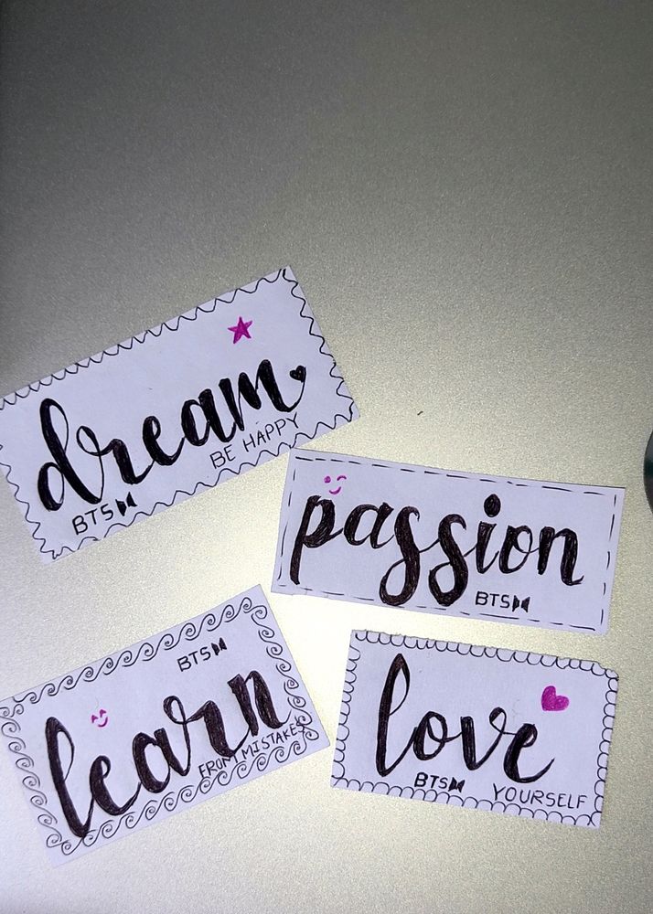 Motivational Quotations inspired by BTS
