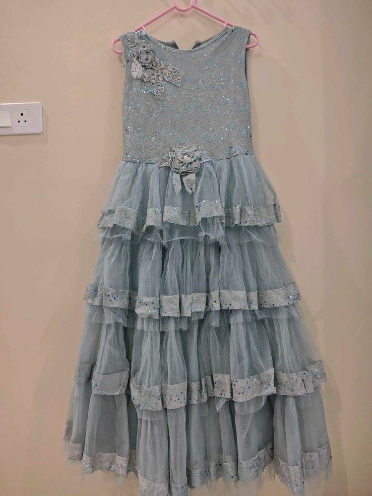 Cinderella Style Layered Party Gown