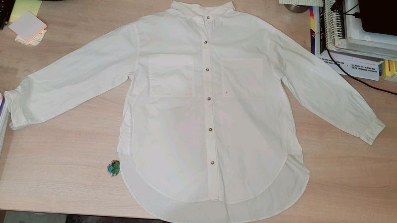 Zara White Shirt For Women