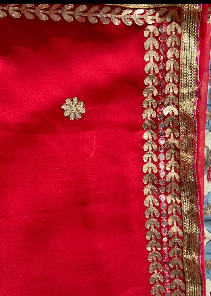 Gota patti saree