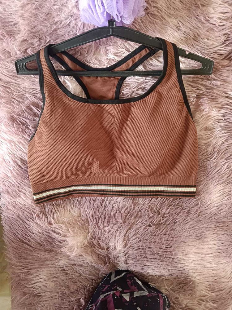 Women's Ribbed Sports Bra