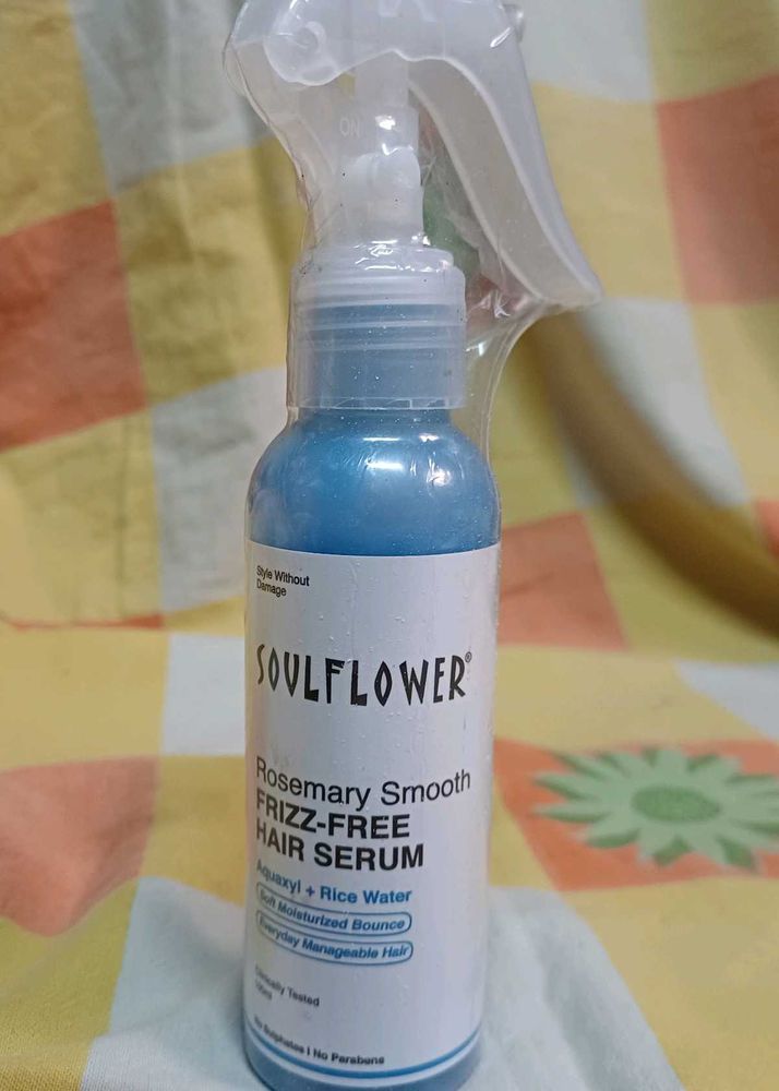 Soulflower Rosemary Smooth Frizz-Free Hair Serum