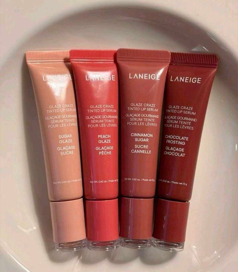 Laneige Glaze Craze Tinted Lip Serum Set
