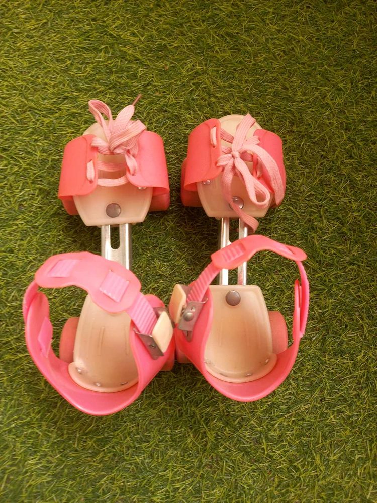 Retro Pink Roller Skates -girls