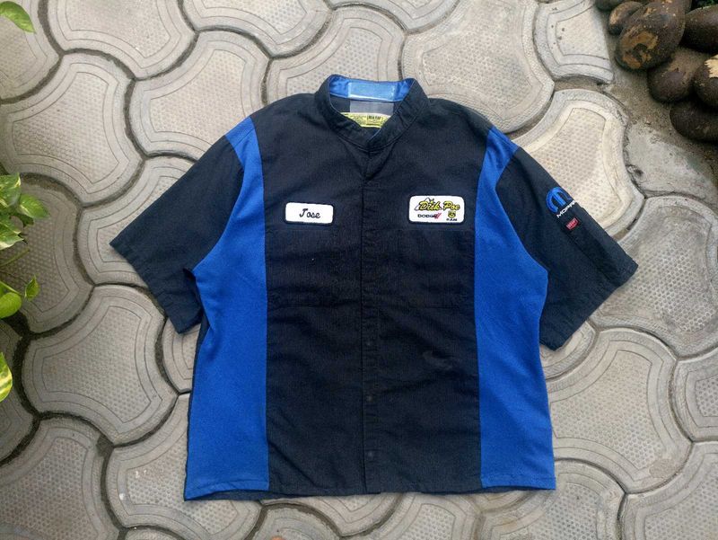 vintage work wear Mens shirt