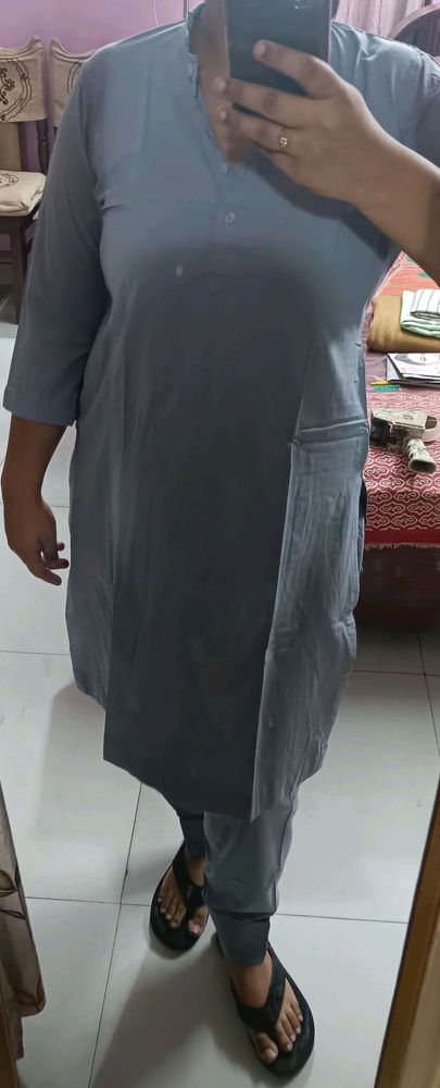 2 pair grey salwar suit+ dupattas