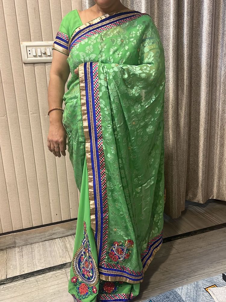 Heavy Wedding Saree - 5