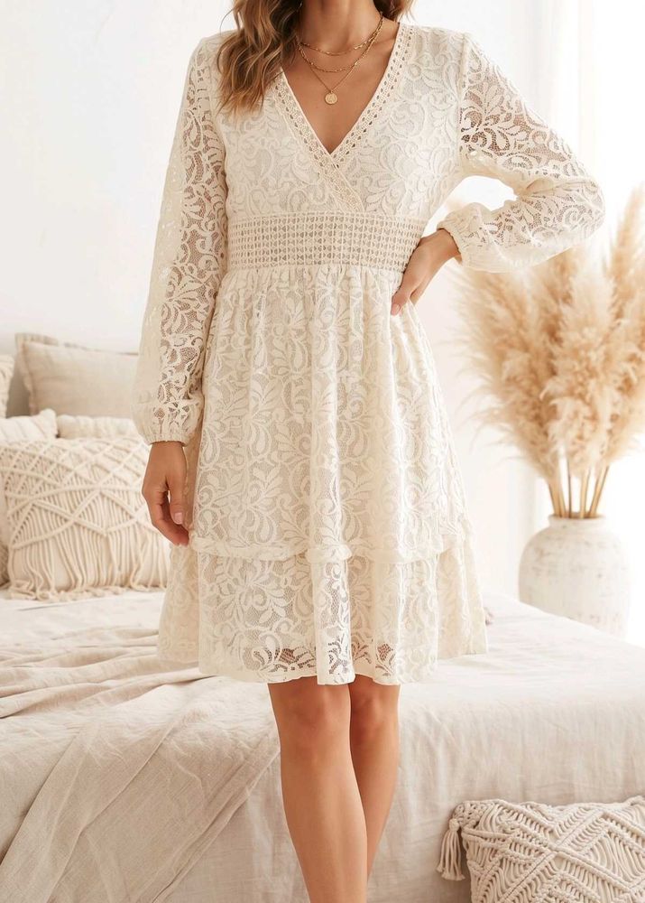 Elegant Lace Dress(NEW)