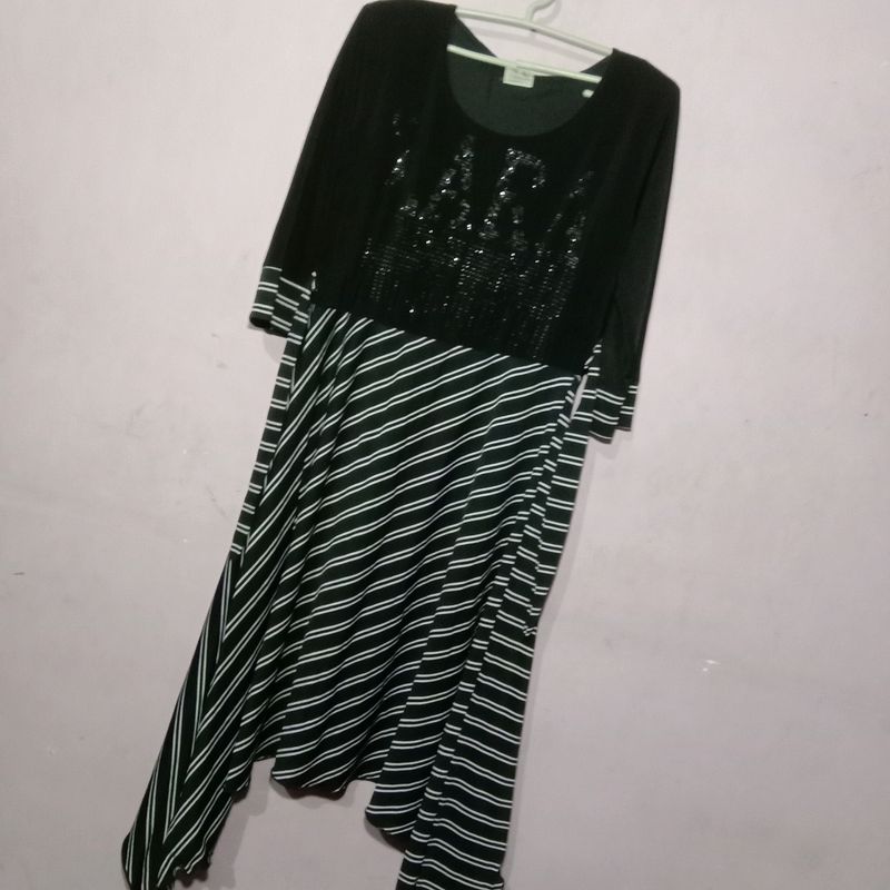 Black Updown Long Top