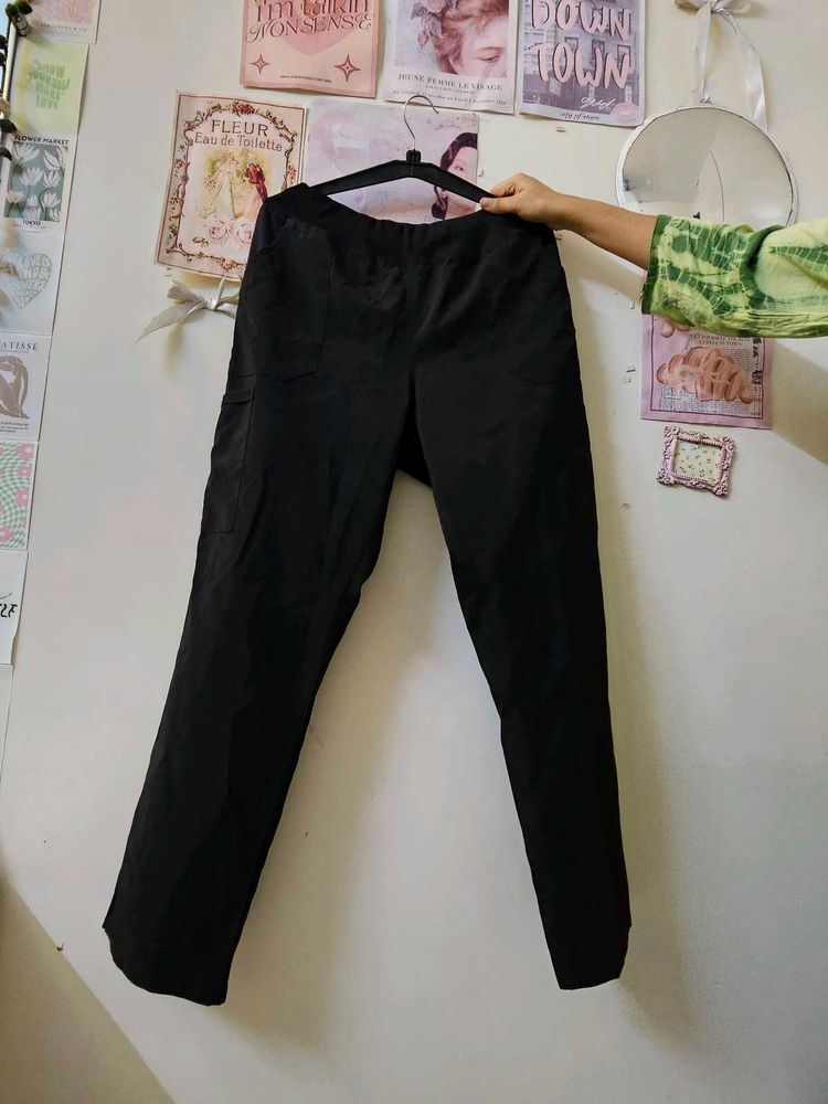 Classic Black Straight Leg Pants