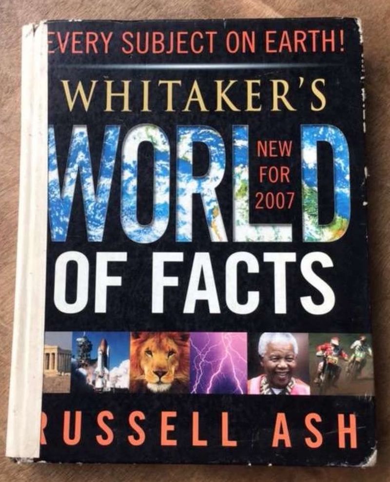 Whitaker's World of Facts 2007