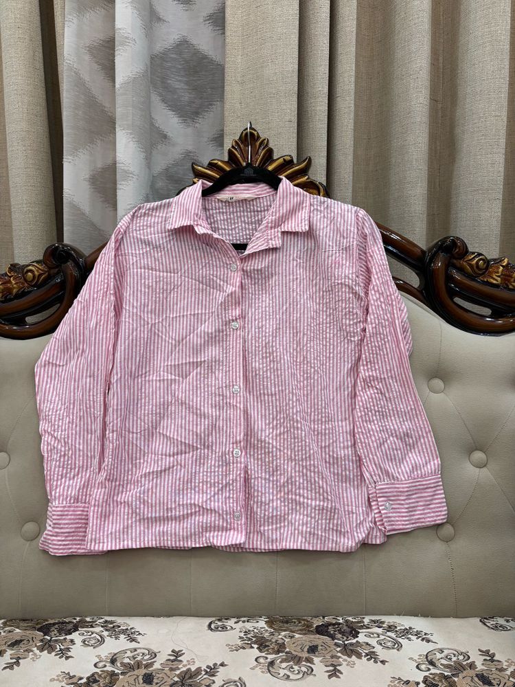 Striped Pink Shirt