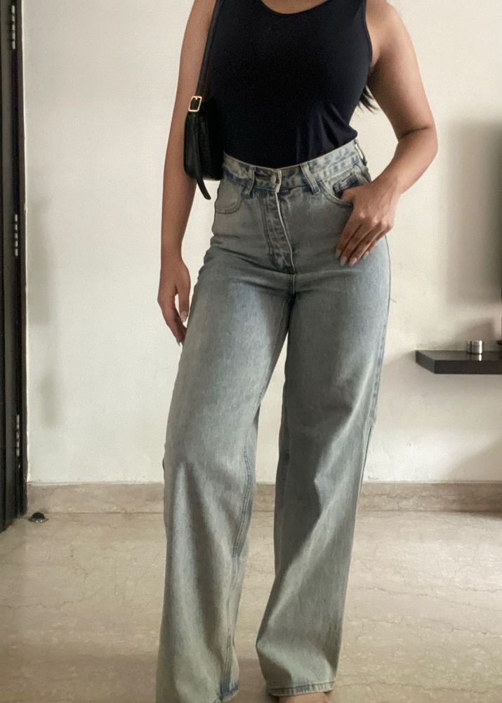 Shein Wide Leg Jeans