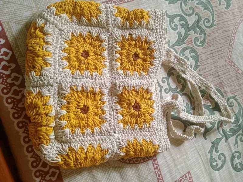 crochet handbag