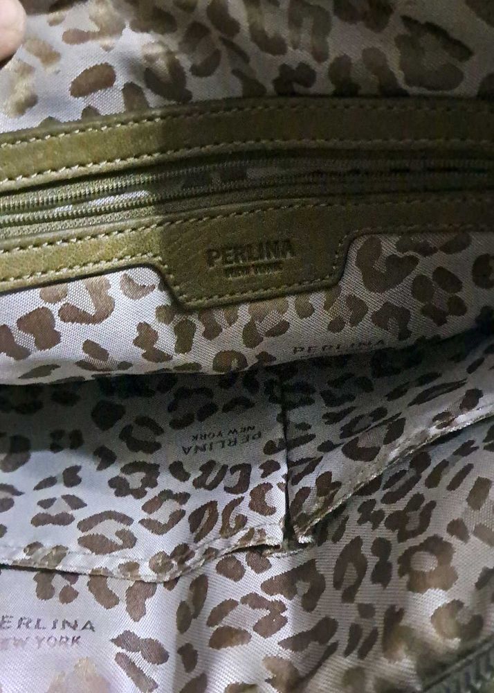 Perlina New York Leather Handbag