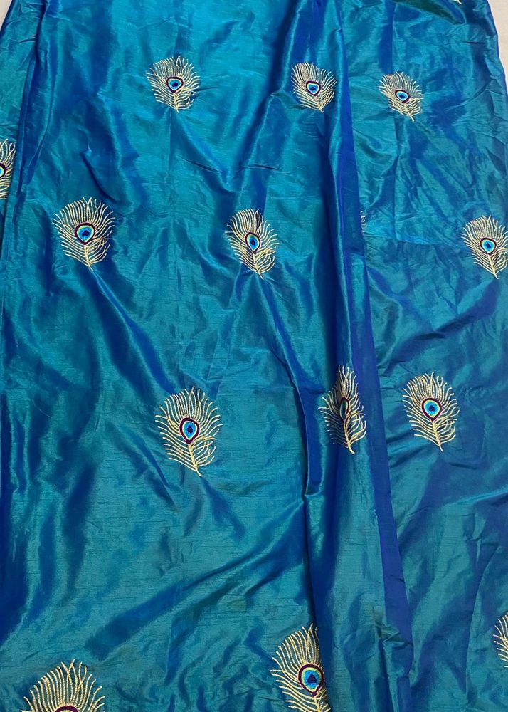 curtainblue set of 2(7ft) removing  soon