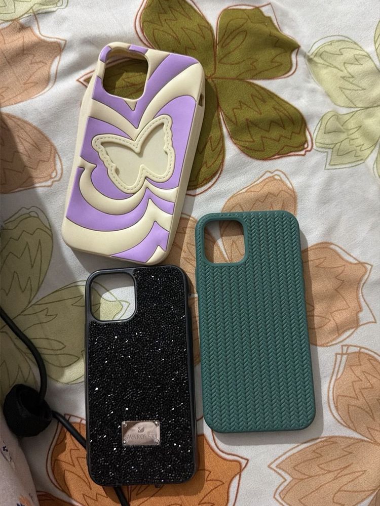 iPhone 12 Cases Lot - Sparkly, Butterfly, Textured