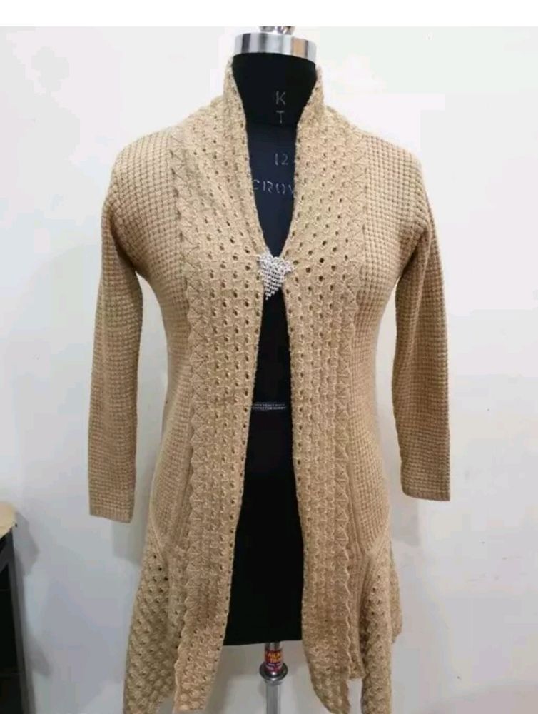 new woolen cardigan
