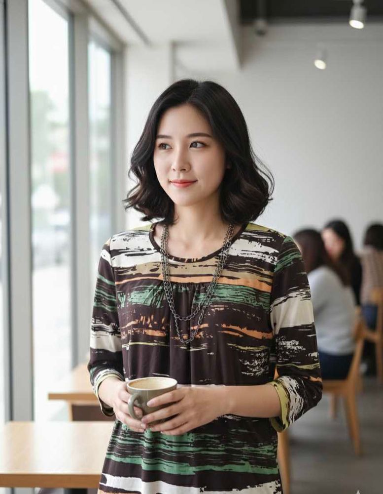 Striped multicolor Top - 38 Bust
