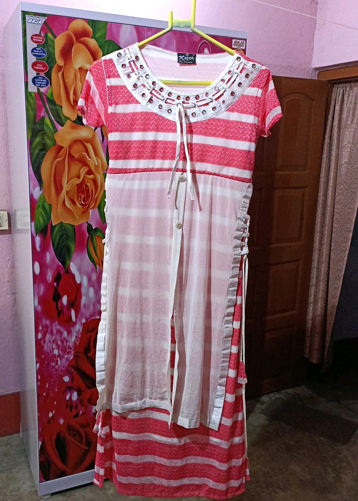 Kurti With New Style.