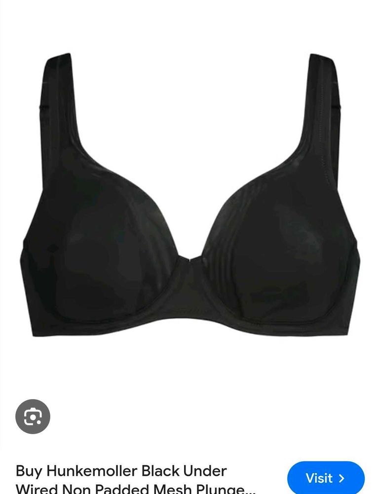 Black  humkemoller bra with brief