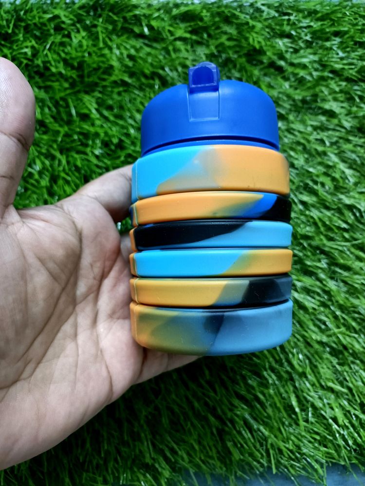 High Silicon Expandable and Collapsible Bottle