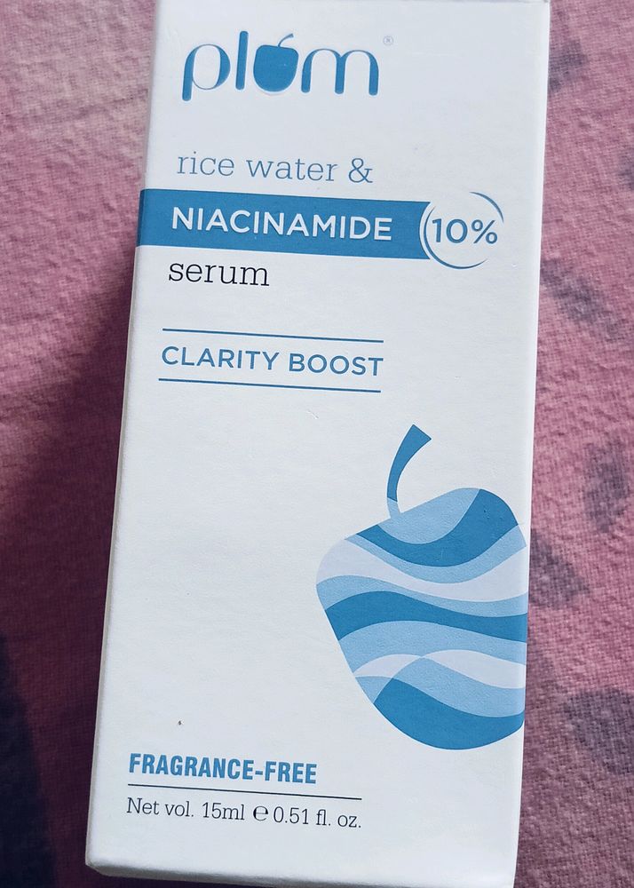 Plum Rice Water Face Serum