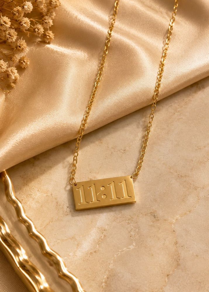 11:11 Bar Necklace